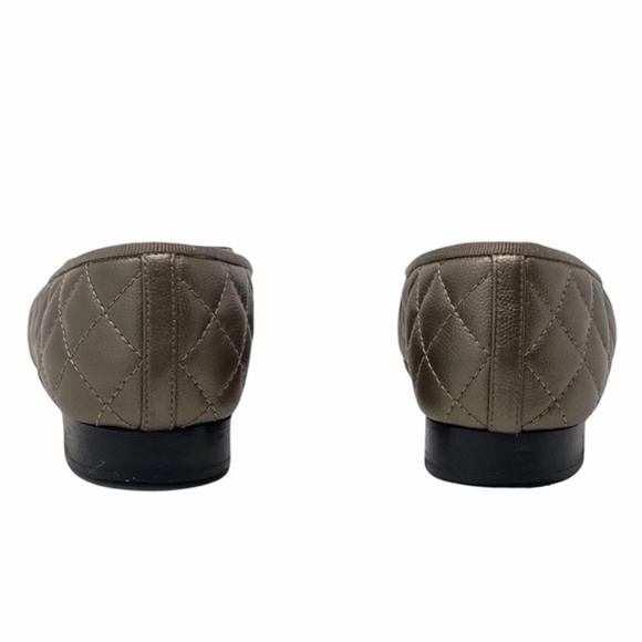 Chanel Grained Calfskin Ballerina Flats Size 36.5 - Picture 2 of 4